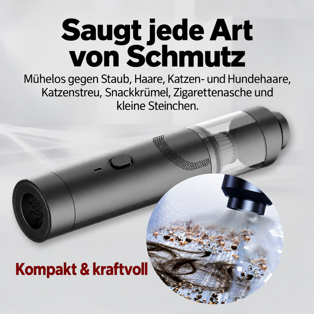 Tragbarer, leistungsstarker Mini-Tischstaubsauger